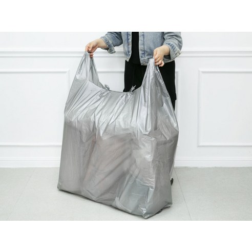 코멧 대용량 이사 비닐봉투 그레이, 10개, 240L