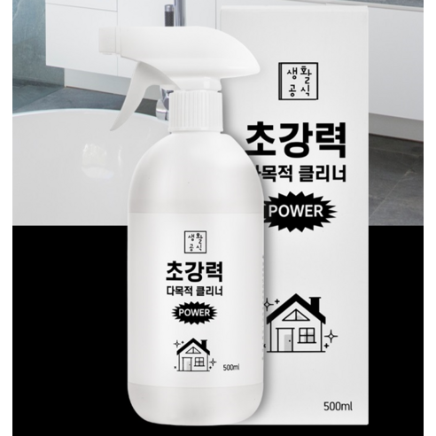 생활공식 초강력 다목적 클리너, 500ml, 2개